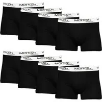 MERISH Boxershorts MERISH Boxershorts Herren 8 Stück S-7XL Männer 215b-Schwarz XXL (Vorteilspack, 8er-Pack) S - 7XL