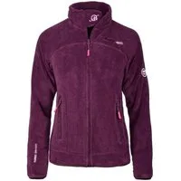 Geographical Norway Fleecejacke Damen Regular Fit Jacke baupaline Markantes Design mit Logo-Details auf Brust und Ärmel