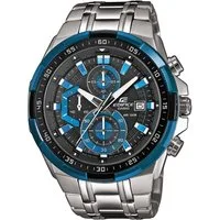 CASIO EDIFICE Chronograph EFR-539D-1A2VUEF, Quarzuhr,Armbanduhr,Herrenuhr,bis 10 bar wasserdicht, Edelstahlarmband