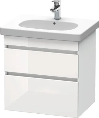 Duravit DuraStyle Waschtischunterbau wandhängend Weiß Hochglanz & Matt 600x453x610 mm - DS648302218 DS648302218