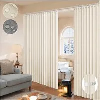 Sunicol Vorhang Wasserdicht Raumteiler Vorhang, Sichtschutzvorhang für Schlafzimmer, Extra breite Wärmeisolierend Trennwand Sichtschutz Fenstervorhänge