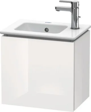 Duravit L-Cube Waschtischunterbau wandhängend Weiß Hochglanz 420x294x400 mm - LC6272L2222 LC6272L2222