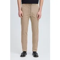 Kronstadt Chinohose KSSiero Stoffhose mit elastischem Bund und Kordeln - Tapered Fit