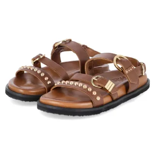 Bullboxer Sandalen  Braun - Gr. 36 -  Echt Leder