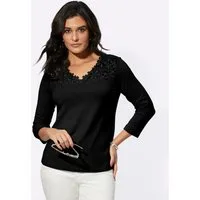 creation L T-Shirt Modal-Mix-Shirt Kurzarm