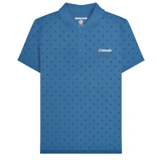 Lambretta - "Premium AW24" Poloshirt für Herren (Dunkelblau/Marineblau)