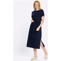 Sieh an! Jerseykleid Jersey-Kleid Kurzarm