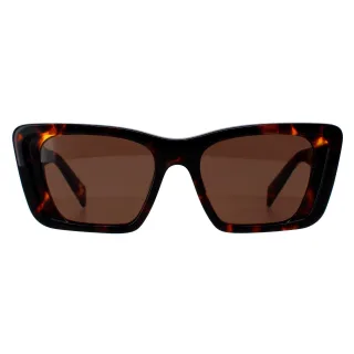 Prada Rectangle Damen Honig Havanna Dunkelbraun PR08YS