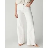 OPUS PANTS Palazzohose Melly gloom aus Denim mit formstabilem Griff Swingpockets und Twistnaht setzen moderne Akzente
