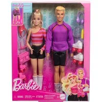 Mattel® Anziehpuppe Barbie Fashionistas Set 2 Puppen Ken & Barbie blond - 65. Jubiläum