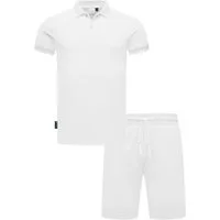 Ragwear Poloshirt Set Porpi (2-tlg) Modisches Herren Set aus Hemd und kurzer Hose
