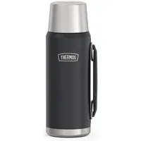 THERMOS Isolierflasche ICON BEVERAGE BOTTLE, Edelstahlkörper, spülmaschinenfest, 1,2l, 24h heiß & 24h kalt, Twist & Pour Lid, isolierter Trinkbecher