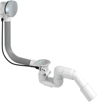 Neuesbad für Wanne mit AUTOMATIC Ablauf, mit Überlauf, Chrom NB1DENHC047B1