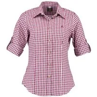 Orbis Textil GmbH & Co. KG Trachtenbluse Trachtenbluse - DALILA - beere, dunkelgrün, weinrot