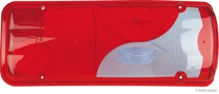 HERTH&BUSS Lichtscheibe, Heckleuchte, rechts, ohne Rückstrahllicht rot - 83842504