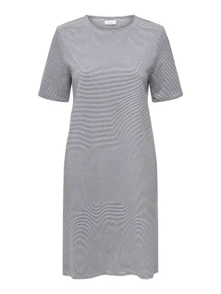 JDY - JDYISA S/S DRESS JRS DIA Sky Captain - Gr. - XS