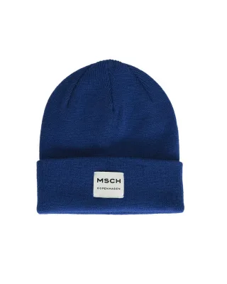 msch copenhagen - MSCHMojo Logo Beanie sodalite blue - Gr. - OS
