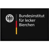 MoonWorks Fußmatte Fußmatte Spruch Bier Lustig Bundesinstitut für lecker Bierchen, rechteckig