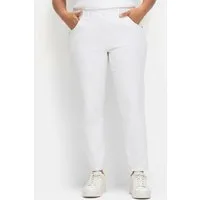 Sheego Bequeme Jeans Schlupfjeans mit breitem Gummibund