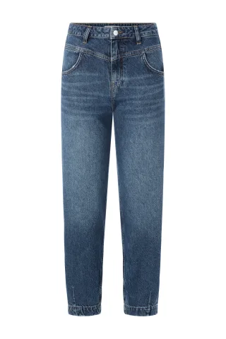 Rich & Royal - Slouchy Dark Blue Denim denim blue - Gr. - 32