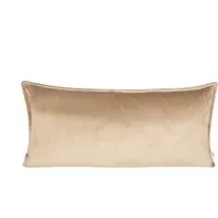 beties Kissenbezug Samt&Sonders, (1 Stück), längliche Samt Kissenhülle ca. 30x70 cm braun-beige