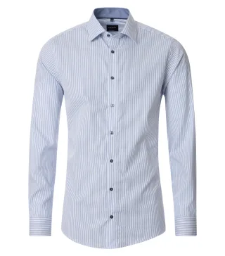 VENTI - Businesshemd blau - Gr. - 44