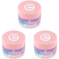 Essence Lippenmaske LIP swirl caring mask, 3-tlg., 3-tlg., pflegend, versorgend, glättend