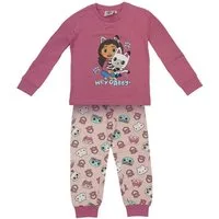 Cerda Pyjama Gabby’s Dollhouse Baumwoll-Mix Set Kinder Atmungsaktiver Schlafanzug