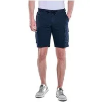 Engbers Cargobermudas Herren Cargo-Bermuda mit Tunnelzug, Marineblau