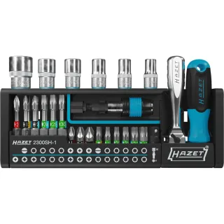 HAZET SmartHolder Werkzeug-Halter 39-teilig Sechskant 6,3 (1/4 Zoll) - 2300SH-1