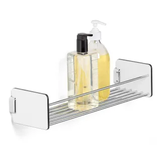 Giese Duschkorb weiss/chrom Version lang, 11222-02 11222-02