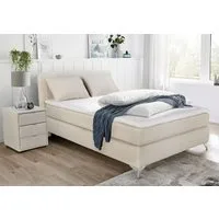 Jockenhöfer Gruppe Boxspringbett "Elfie" inkl. Topper, erhältlich in den Breiten 90,140 & 180cm und diversen Farbvarianten