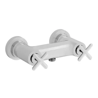 VitrA Origin Classic Zweigriff-Brausearmatur Aufputzmontage Chrom,A42894 A42894