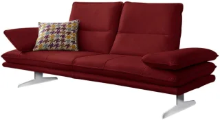 W.SCHILLIG 2,5-Sitzer "broadway Designsofa mit hohem Sitzkomfort" Sitztiefenverstellung, Kopfteil- & Seitenteilverstellung, Breite 236cm