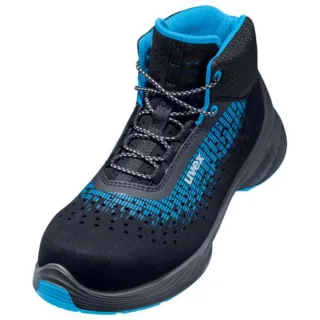 uvex 1 G2 Sicherheitsschuh Stiefel S1, blau/schwarz blau/schwarz 41 - 6831741