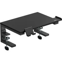 Ergo Office Laptop-Ständer ER-303 B Monitorständer 13-32'' 20kg, (bis 32 Zoll, Schreibtischverlängerung mit Clip-on-Montage)