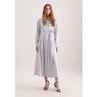 seidensticker Sommerkleid 1/1 Kragen Gestreift