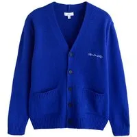 Next Strickjacke Regular Fit Strickjacke mit aufgesticktem Motiv (1-tlg)