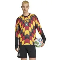 adidas Performance Langarmshirt Germany 26 Home Pre Match Warm Top schwarz/gelb/rot Herren