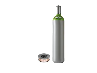 ELMAG STAHL-SET-Mischgas-20lt.-SG2/G3Si 1-0,8mm / 5kg - 00281