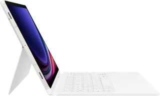 Samsung EF-DX725 Book Cover Keyboard mit AI-Taste [für Galaxy Tab S10 Lite S10 FE S9 FE S9] weiß