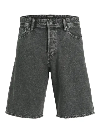JACK&JONES - JJIALEX JJORIGINAL SHORTS SQ 734 black denim - Gr. - S