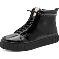 MARCO TOZZI Slip-On Sneaker Plateau, Boots, Slip On mit elastischem Schnürsenkeln