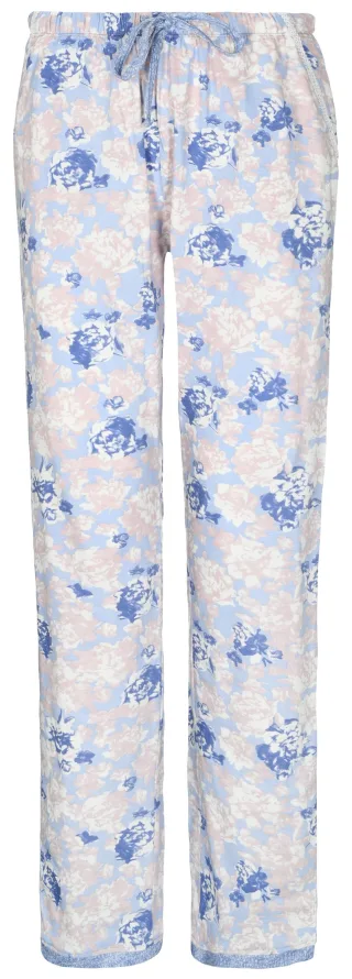 IN LINEA - Da.-Hose greige floral - Gr. - 38