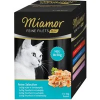 Miamor Feine Filets Mini Multibox Feine Selection 8 x 50 g - 4 Stück, für: Katze