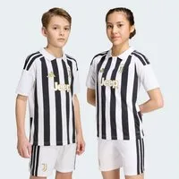 adidas Performance Fußballtrikot JUVENTUS TURIN 26/27 KIDS HEIMTRIKOT mit Climacool Technologie, mit traditionellem Kragen, mit 3-Streifen