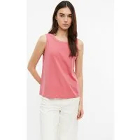s.Oliver Muscleshirt T-Shirt Jersey-Top mit Rundhalsausschnitt und Rückendetail
