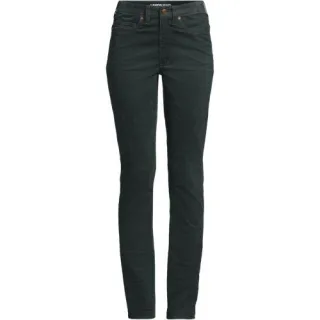 Straight Fit Cordhose Mid Waist, Damen,  Grün, Baumwoll-Mischung, by Lands' End