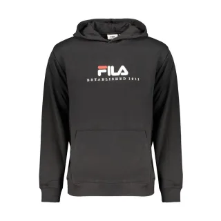 Fila Schwarzes Baumwoll-Herren-Sweatshirt
