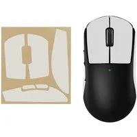 kwmobile Mausfüße Gaming Maus Grip Tape für Logitech G Pro Wireless 2 / Wireless 3 (1-St), Maus Rutschfestes Griffband für PC Maus Weiß